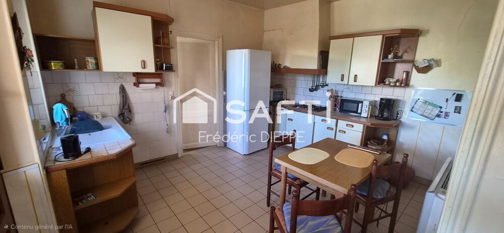 Maison T4 à Vailly sur Aisne à rafraichir