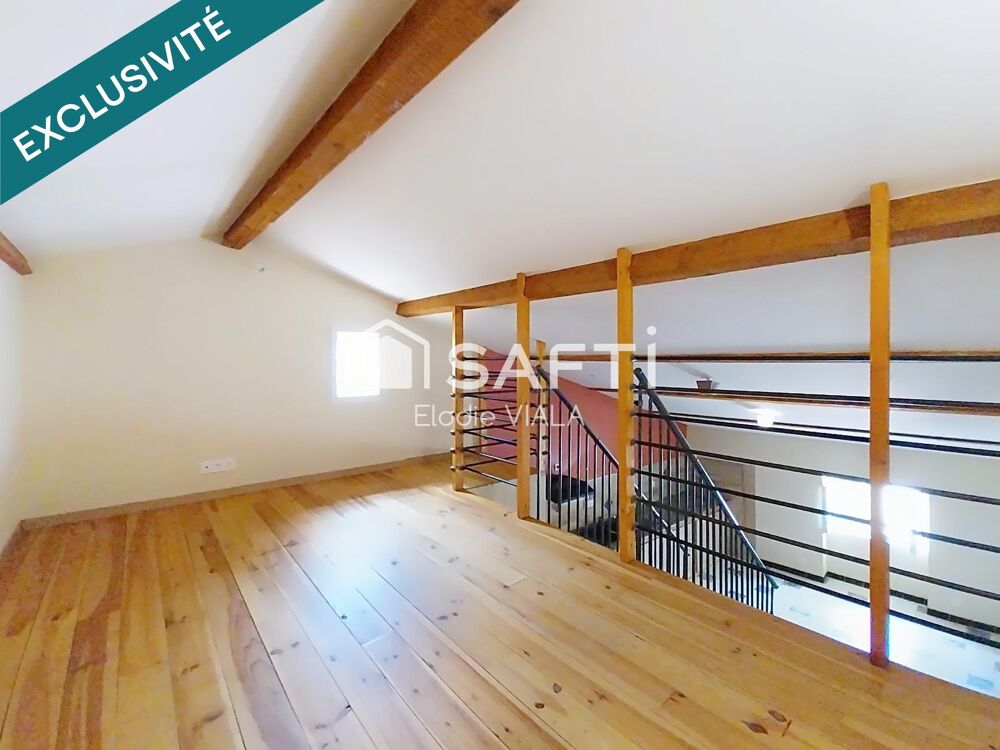 Bédarieux : Grand studio 48m², libre & lumineux