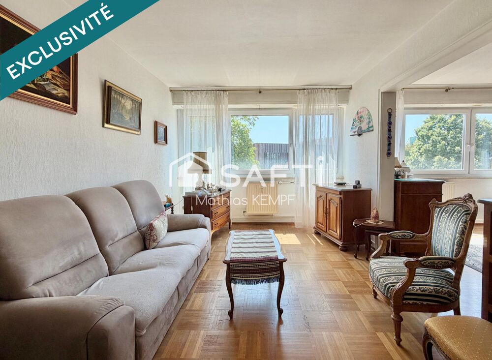 Appartement 4P. 72,4m² - Cave - Garage - Ascenseur