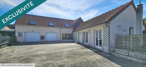   Maison semi individuelle - Plain pied - 3 Chambres - Grenier aménageable - Cour - Jardin - Grand garage - Parking Maison - 5 pièce(s) - 130 m²