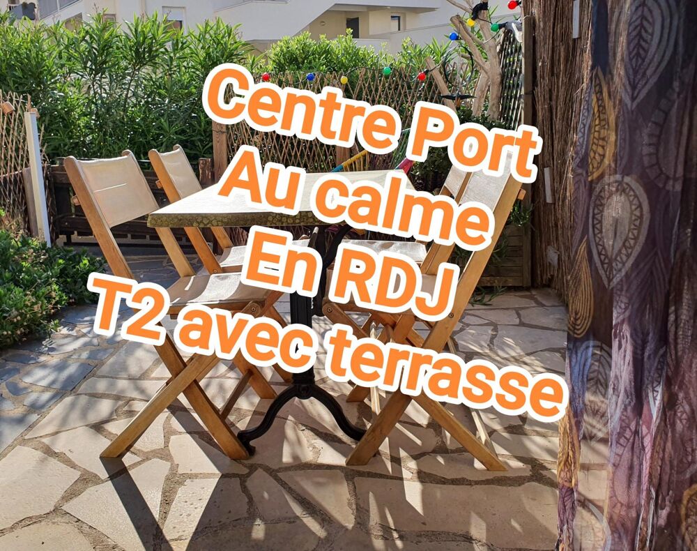 Vente Appartement RDJ - T2 en très bon état avec terrasse privative Cap d'agde