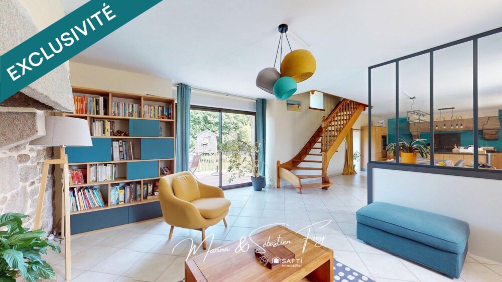 Vente Maison MAISON DE CARACTÈRE EN PIERRE – ENVIRONNEMENT CAMPAGNE Plouaret