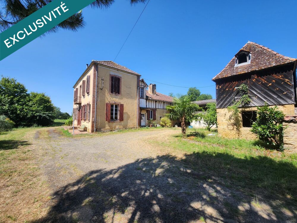 Vente Maison Exceptionnel corps de ferme en nue-propriété avec terres et points d'eau Maupas