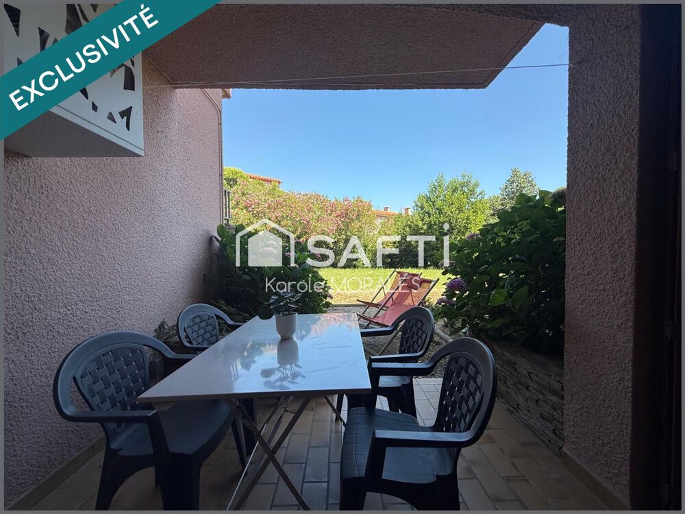 Vente Appartement COLLIOURE, T2 BIS VENDU MEUBLE, CAVE,TERRASSE ET PLACE DE STATIONNEMENT PRIVEE Collioure