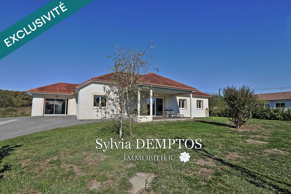 Vente Maison Maison de plain-pied 160 m² –5 Chambres - À 10 min de Salies-de-Béarn Salies-de-bearn