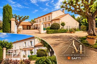 Vente Maison ESPONDEILHAN – Propriété de caractère avec deux habitations, piscine et cadre naturel privilégié Espondeilhan