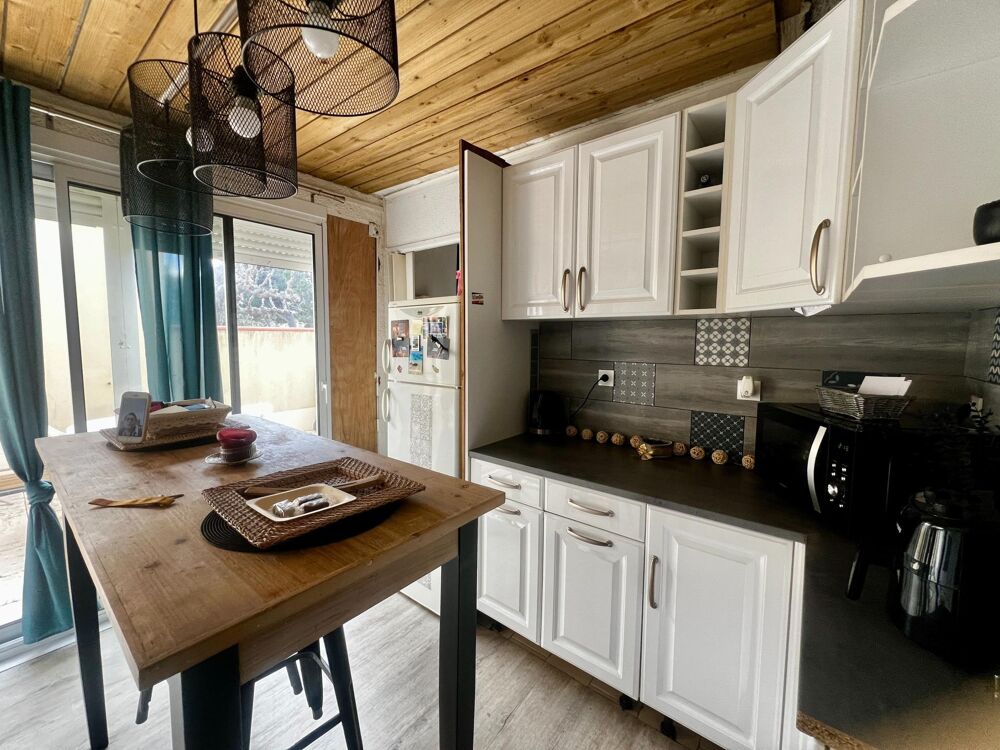 Vente Appartement Rée de jardin, T2 dans parc de 7000 m2. Parking Le barcares