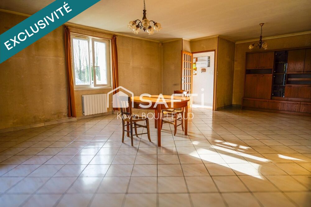 Maison 160 m² au calme avec beau terrain.