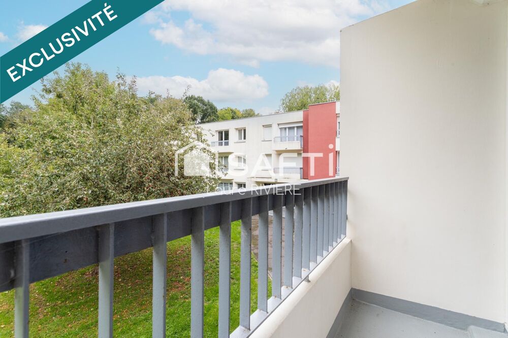 Appartement T4 lumineux avec balcon, et stationnement privatif