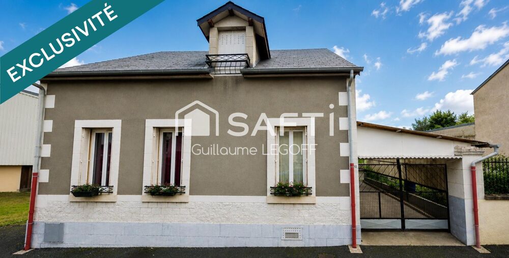 Maison, deux chambres, travaux à prévoir