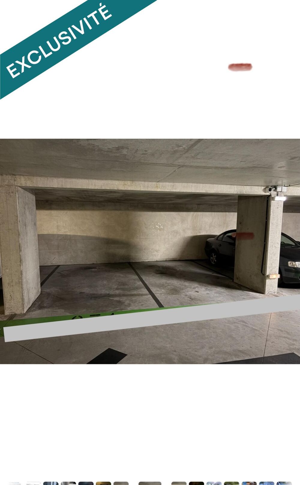 Vente Parking/Garage Parcking 21 m² Lille