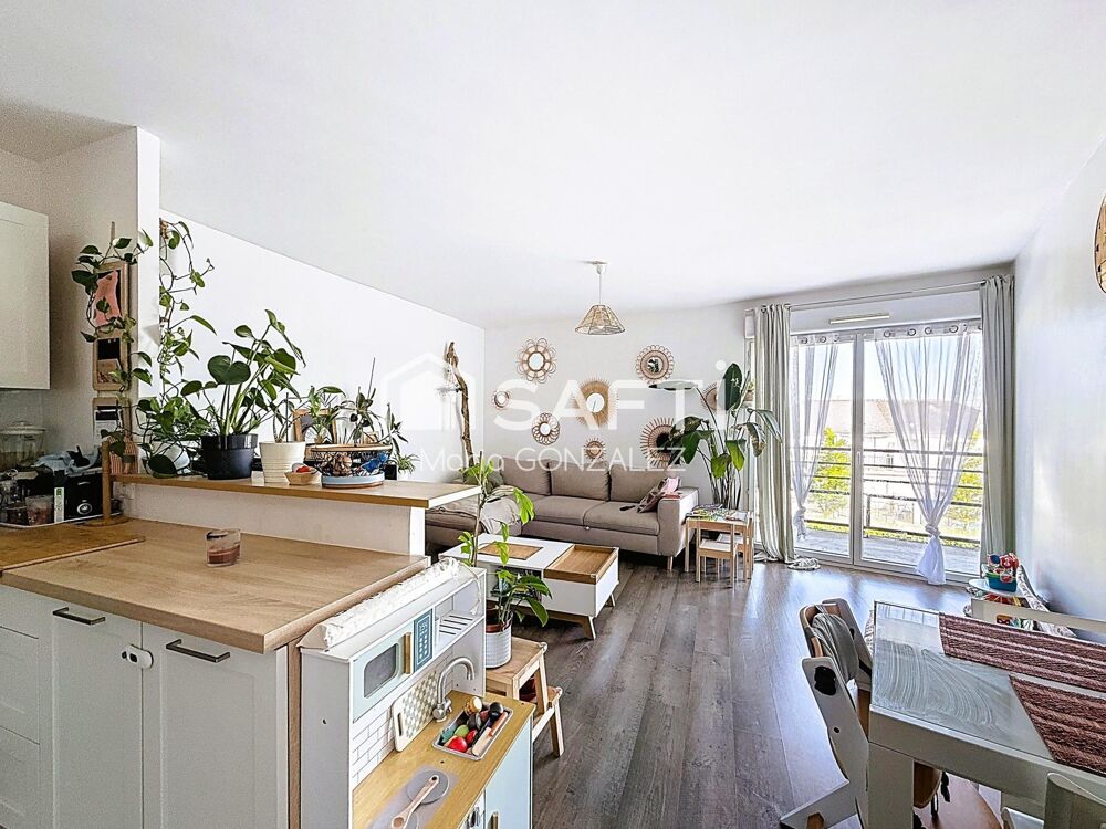 T3 avec balcon de 17 m²; parking PMR et ascenseur