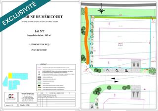  Terrain � vendre 905 m�