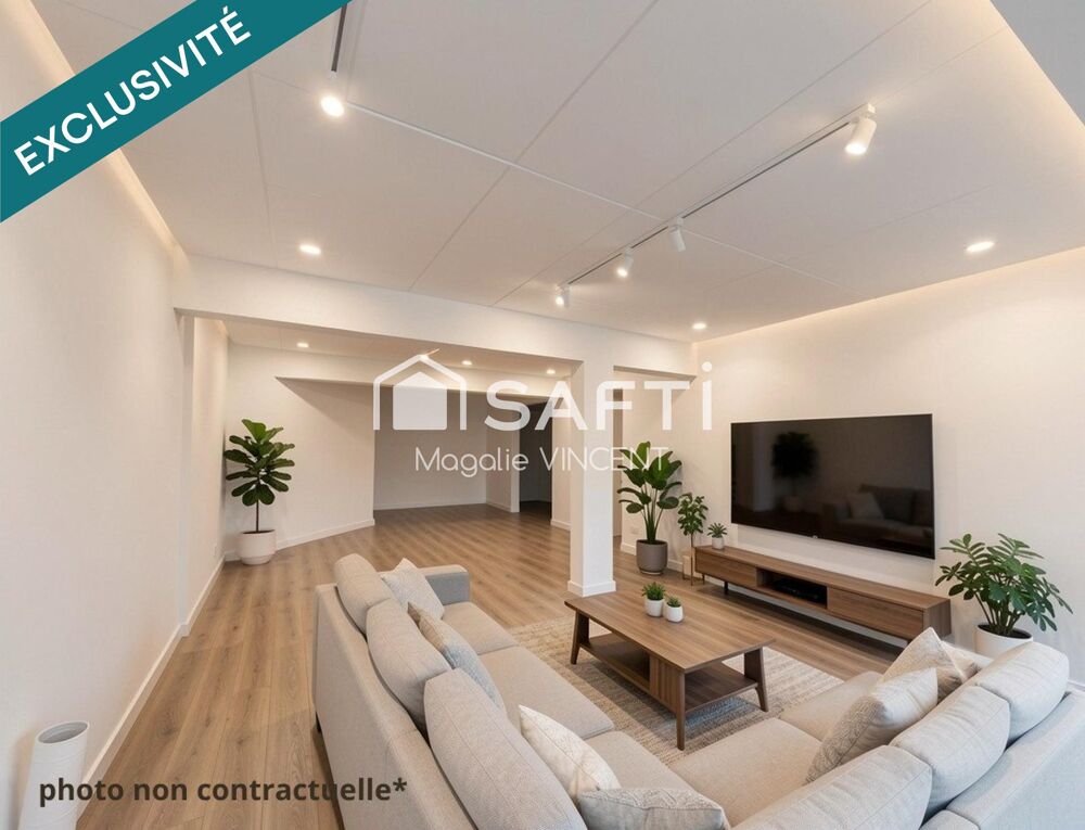64m2 à deux pas de la plage!