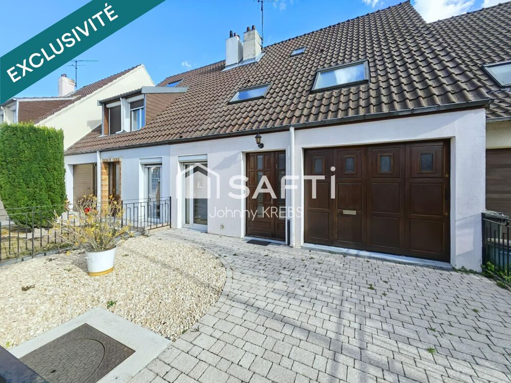 Maison familiale lumineuse avec jardin et garage