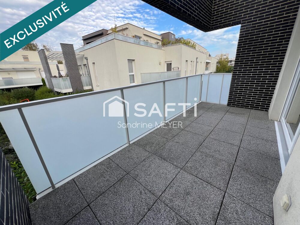 Vente Appartement Appartement 3 pièces avec balcon et garage et cave Strasbourg