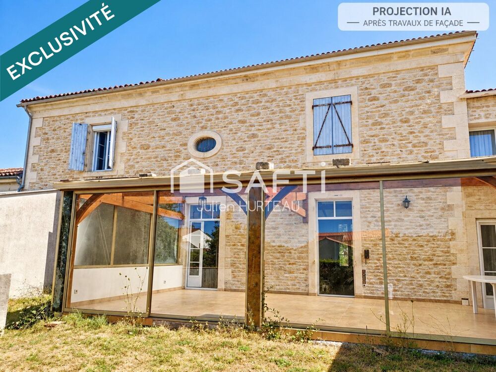 Maison en pierre et dépendances avec travaux