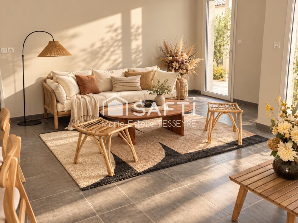 Vente Appartement LANTON – Appartement T3 neuf climatisé, 3 pièces avec terrasse de 36,78 M², jardin privatif et parking Lanton
