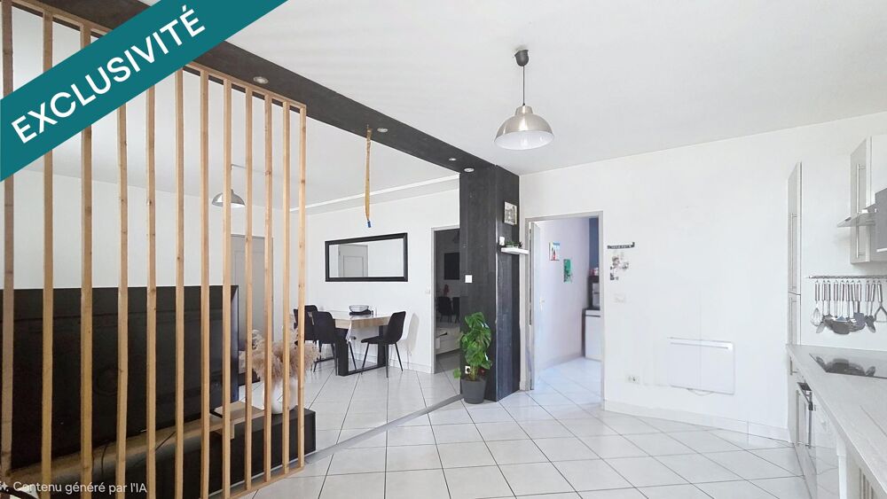 Vente Appartement MOIRANS CENTRE-VILLE – T3 de 74m² -VENDU LOUÉ – BALCON ET CAVE Moirans