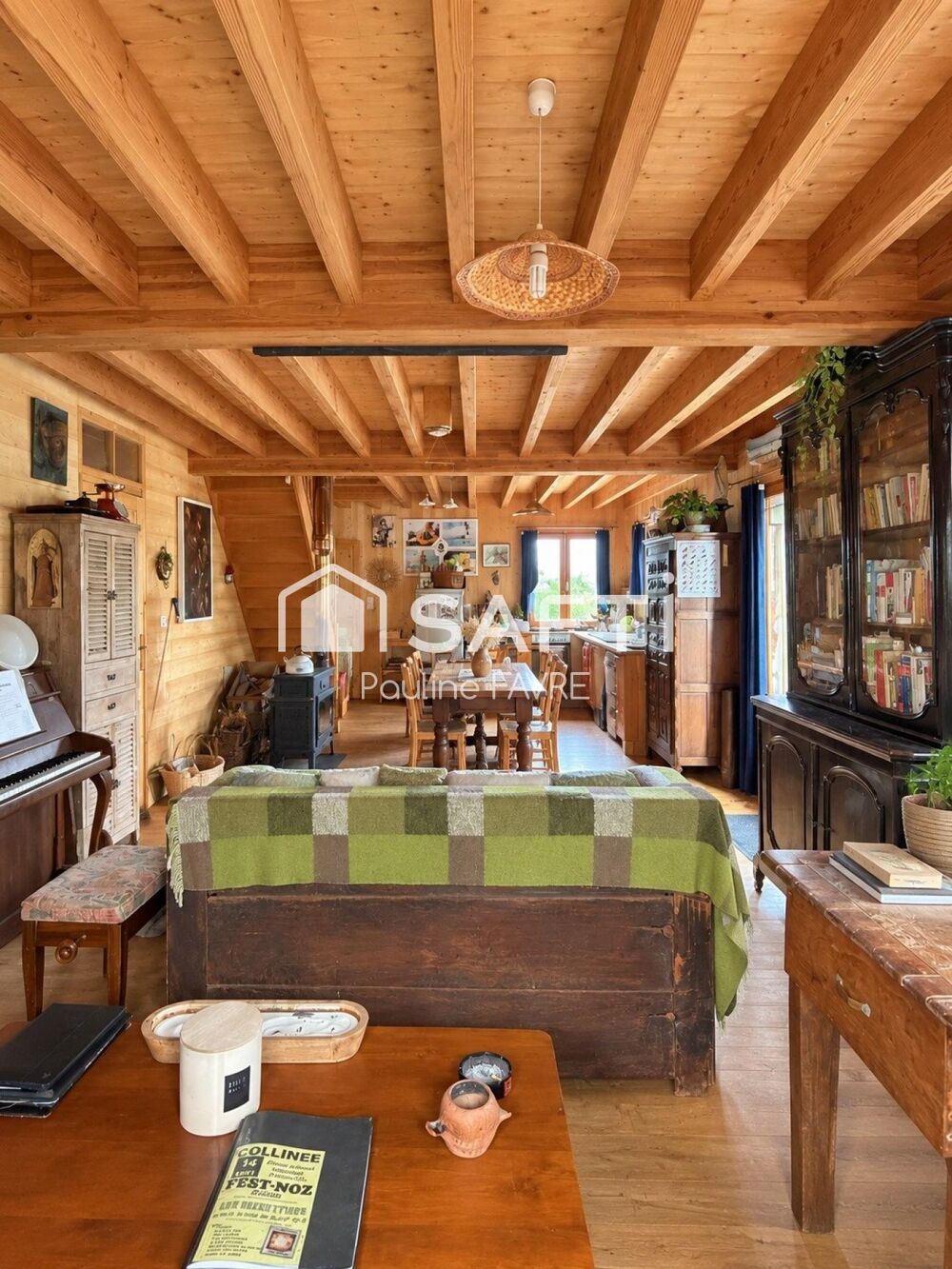 Maison bois écologique, lumineuse et modulable