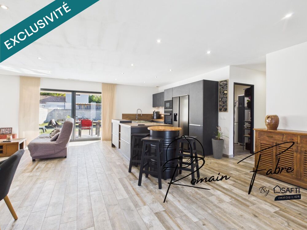Maison darchitecte avec 5 chambres, 1 studio indépendant et piscine creusée