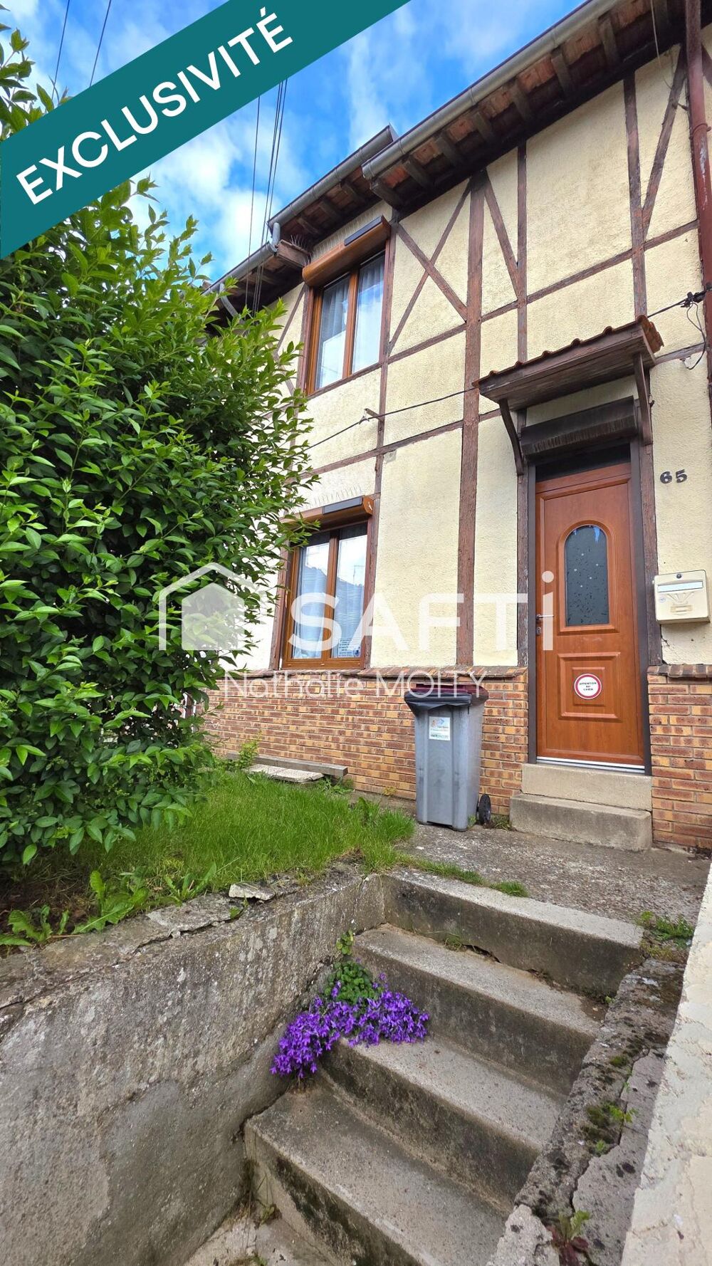 Maison T3 avec jardin quartier de Remicourt