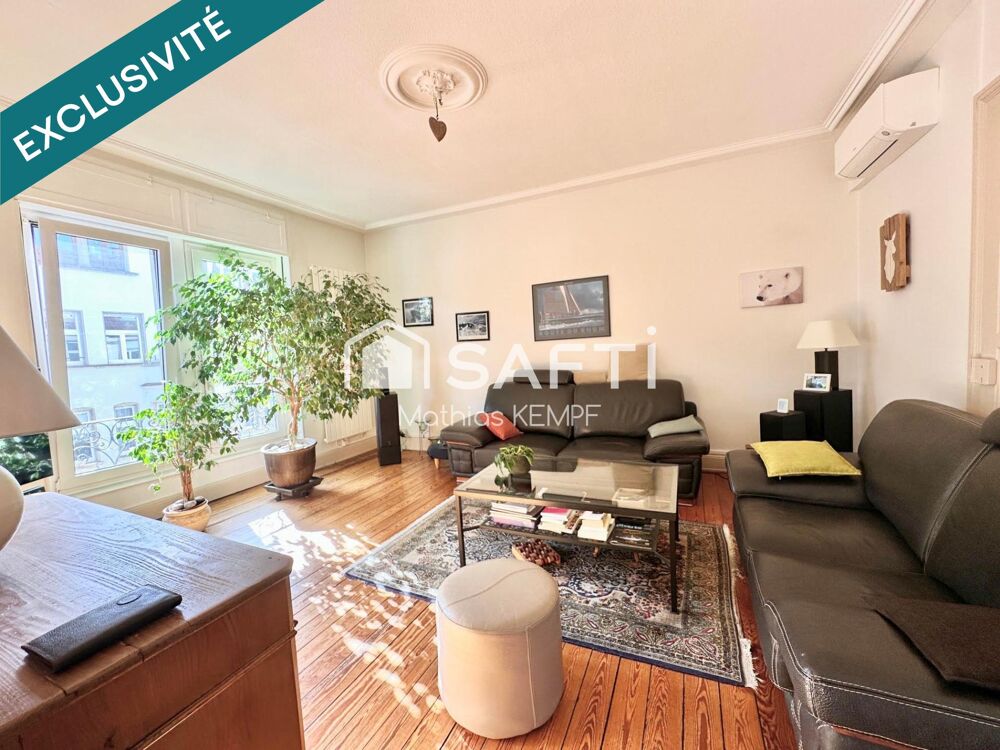 5P. LUMINEUX 121m2 COUR - BALCONS - CONTADES