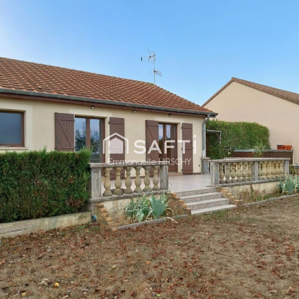 Vente Maison Pavillon de plain pied de 90m2 avec 2 chambres Thiaucourt-regnieville