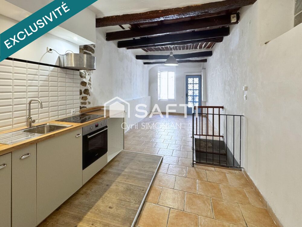 Vente Maison TRETS, Authentique maison de village T5 avec terrasse et cave. Trets
