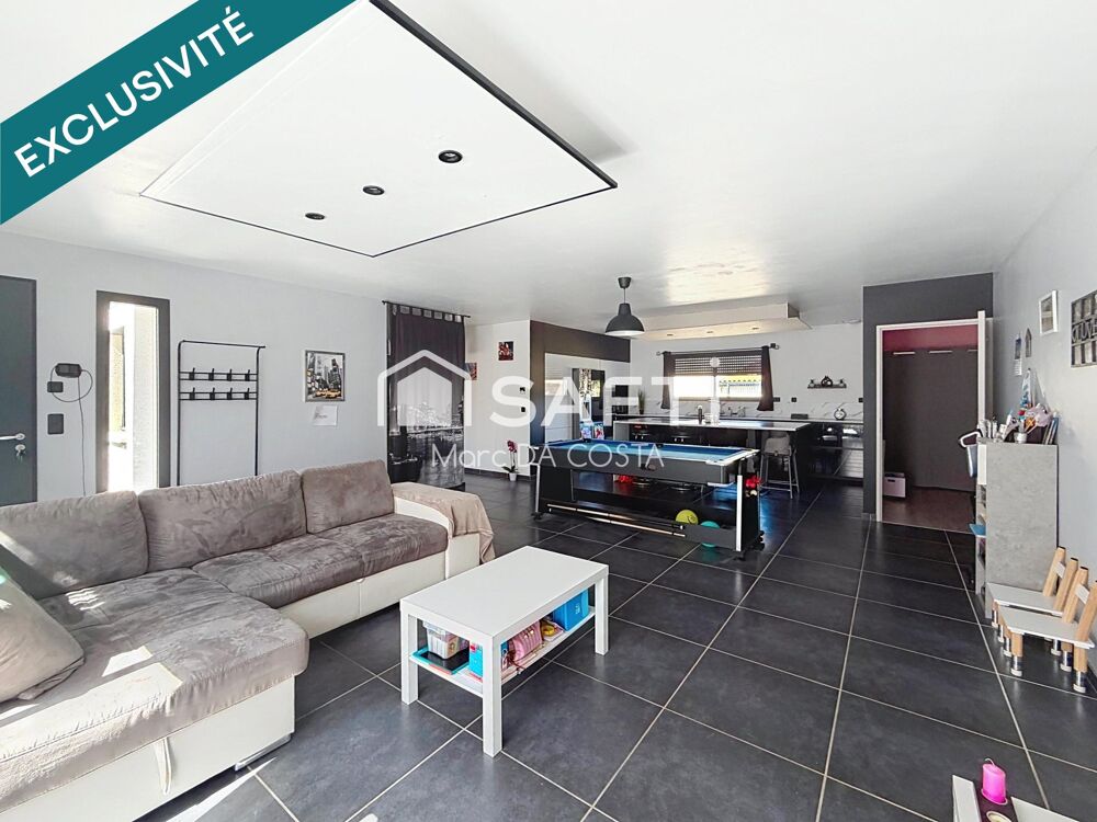 maison 140 m2- 4 chambres- garage- terrain 904 m2