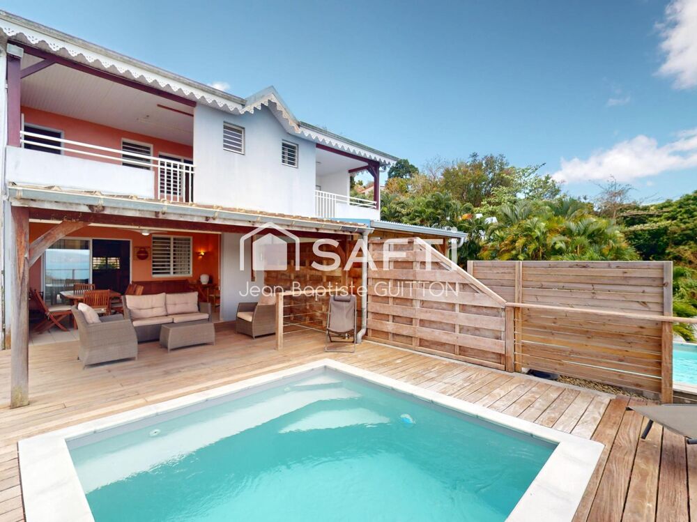 Vente Maison Villa Type 4 - Piscine - Vue Mer - LES TROIS ÎLETS Les trois-ilets