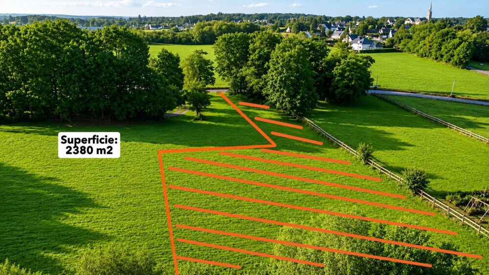 Vente Terrain Une opportunité rare : plus de 2 380 m² constructibles dans un environnement recherché ! Taupont