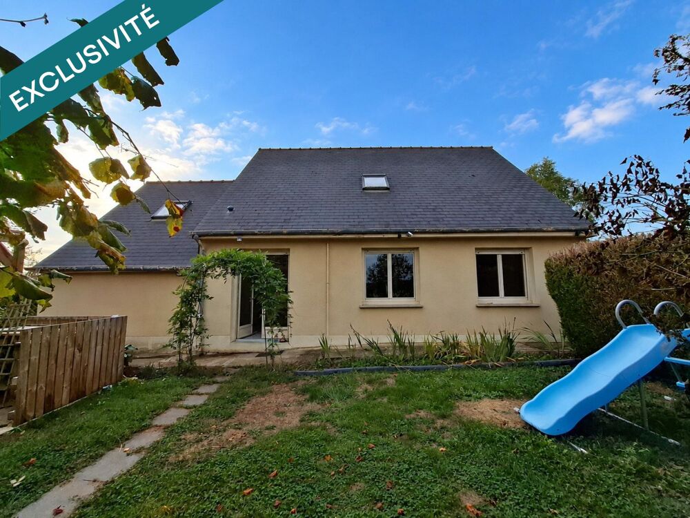 Servon-sur-Vilaine  Maison 3 chambres, bureau et jardin de 900 m²