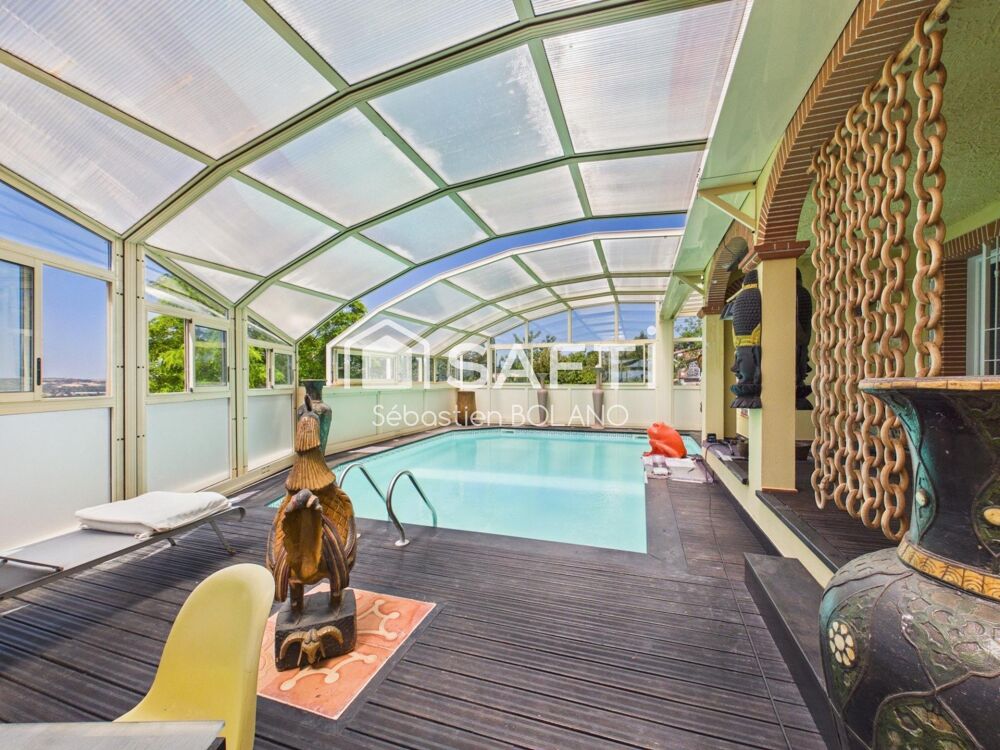 Montgaillard-Lauragais  Maison familiale d'exception  152 m²  5 chambres  Piscine couverte