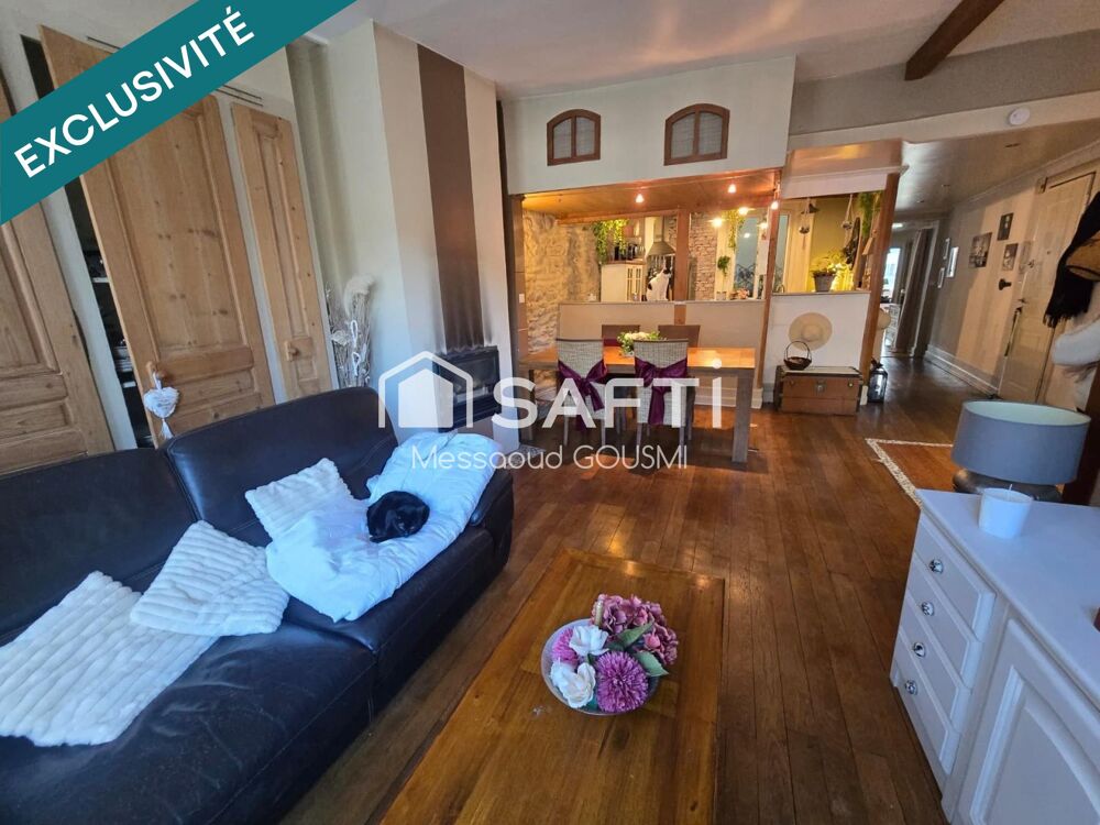Vente Appartement Magnifique T4 entièrement rénové avec goût – Lumineux et fonctionnel Rive-de-gier