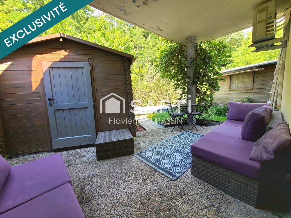 WOLFISHEIM  2 PIÈCES MEUBLÉ AVEC JARDIN PRIVATIF ET 2 PARKINGS