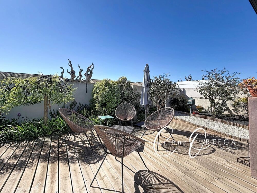 Maison plain pied - T 4 - Garage et Piscine