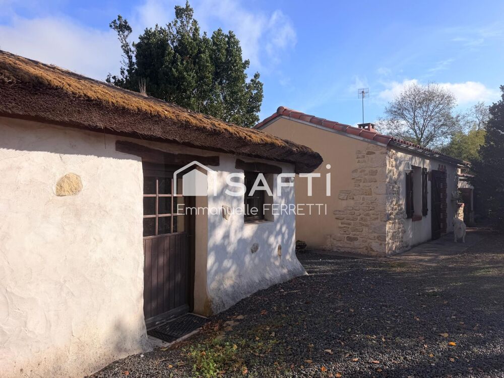 Vente Maison ENSEMBLE IMMOBILIER MAISON, BOURRINE, ET GRANGE 250M2 Saint-vincent-sur-graon