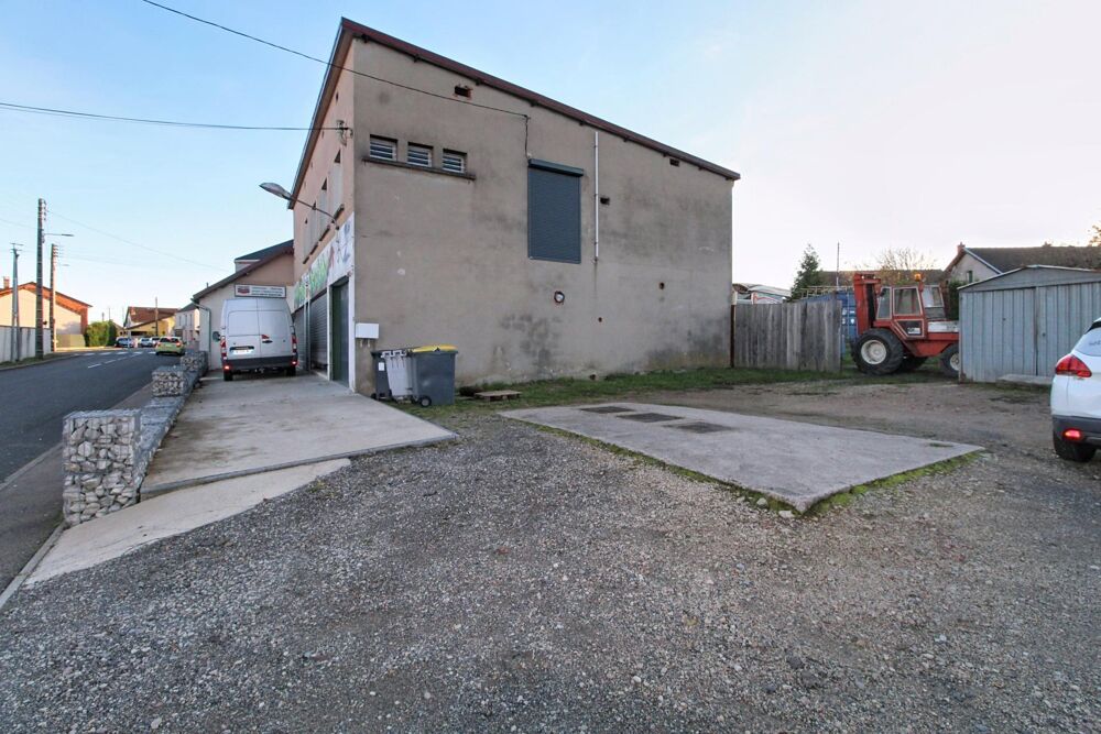 Vente Immeuble Entrepôt modulable et terrain constructible, Montceau. Montceau-les-mines