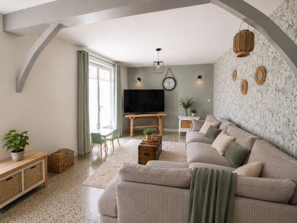 Maison entièrement rénovée avec studio indépendant