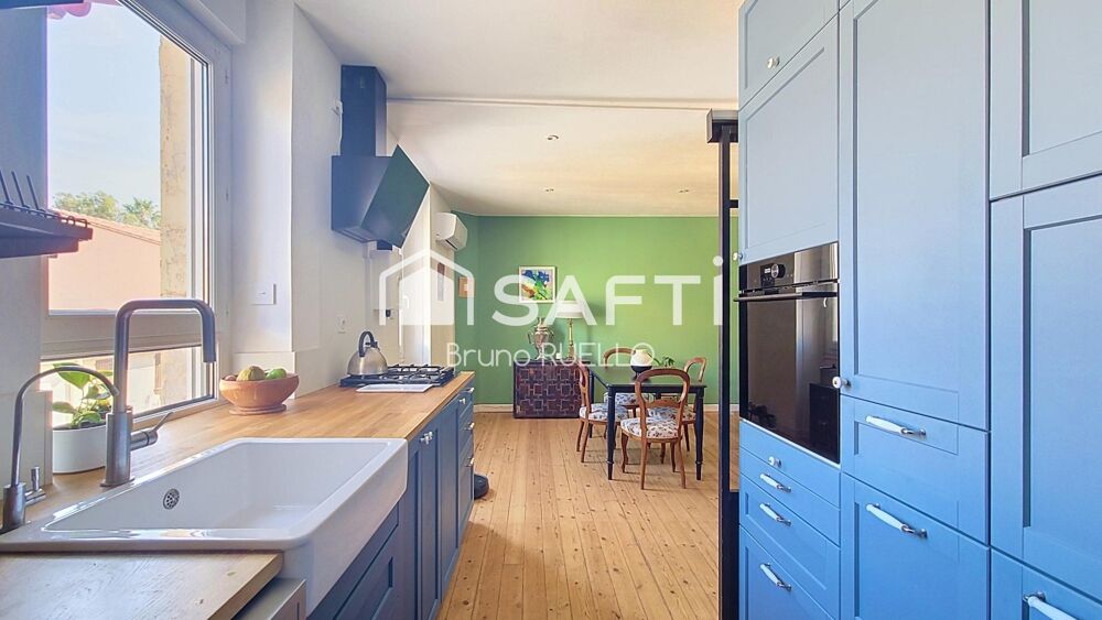 Vente Maison SAINT-GÉNIS-DES-FONTAINES – LE CHARME D'UNE MAISON DE VILLAGE ET SON JARDIN Saint-genis-des-fontaines