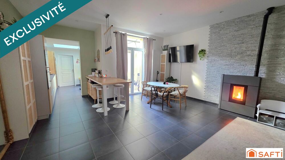 Vente Maison Très belle maison T4 entièrement rénovée avec cour. Vous posez vos meubles Saint-quentin