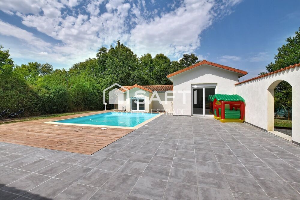 Belle maison familiale avec piscine, dépendance et garages