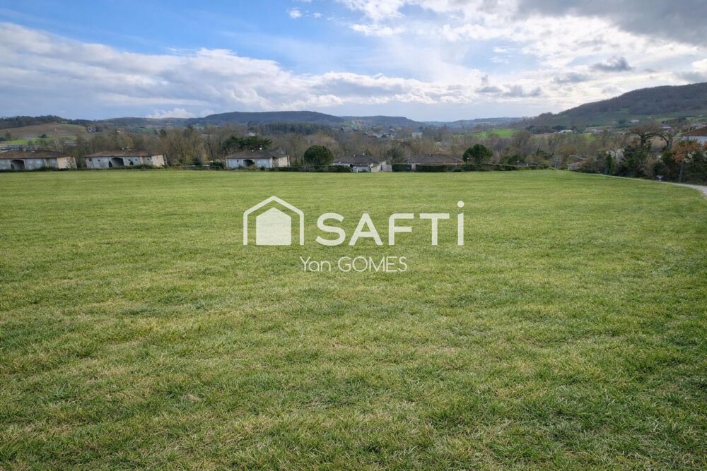 Vente Terrain Terrain constructible 823 m² – Cadre paisible Penne-d'agenais