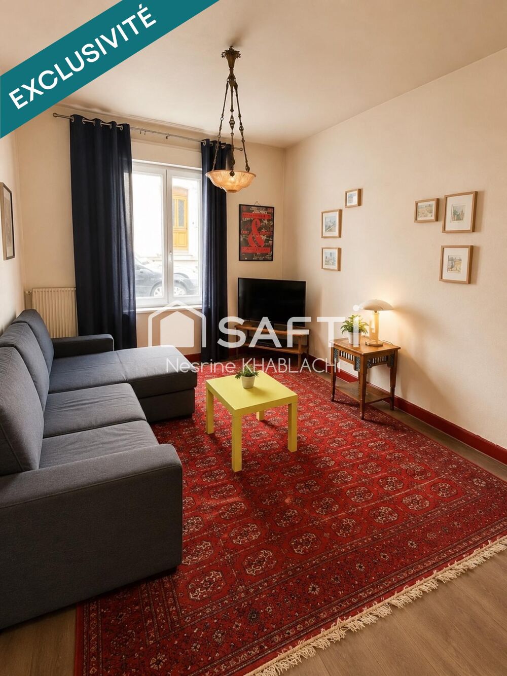 Maison mitoyenne 70m2 2 ch. avec terrasse et jardin