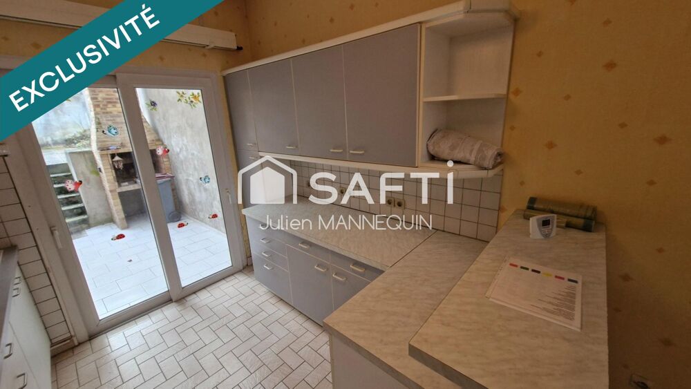 Vente Maison Maison semi mitoyenne 3 chambres, cours  terrasse Saint-quentin