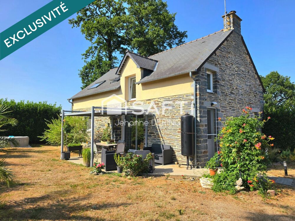 Vente Maison SANS TRAVAUX - Maison en Pierre rénovée 3 chambres Ruffiac