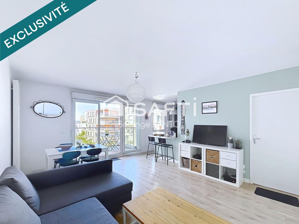 Vente Appartement Appartement 3 pièces de 58 m² avec balcon et parking Nanterre