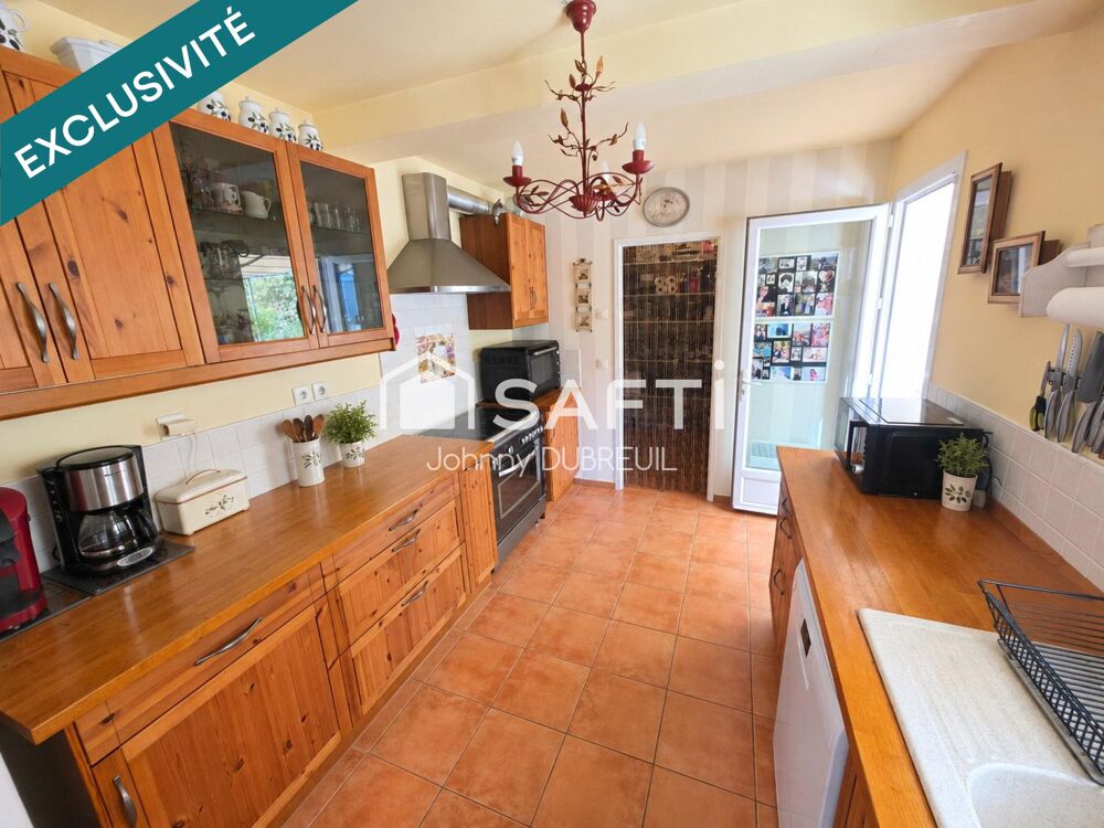 PIGNANS - SUPERBE VILLA 120M2 AVEC JARDIN 721M2, TERRASSE, GRAND GARAGE AU CALME