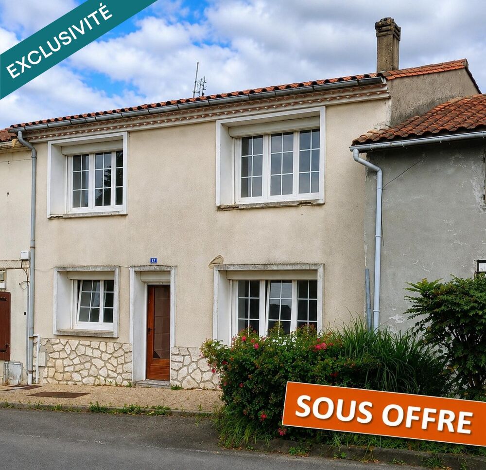 Maison 120 m², 4 chambres, coeur de bourg